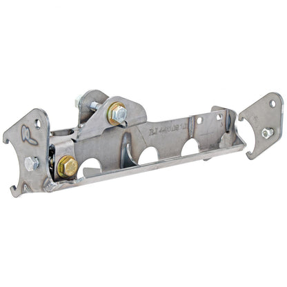 Currectlync JL/JT High Steer Front Trac Bar Relocation and Ram Assist Steering Mount Axle Bracket RockJock 4x4