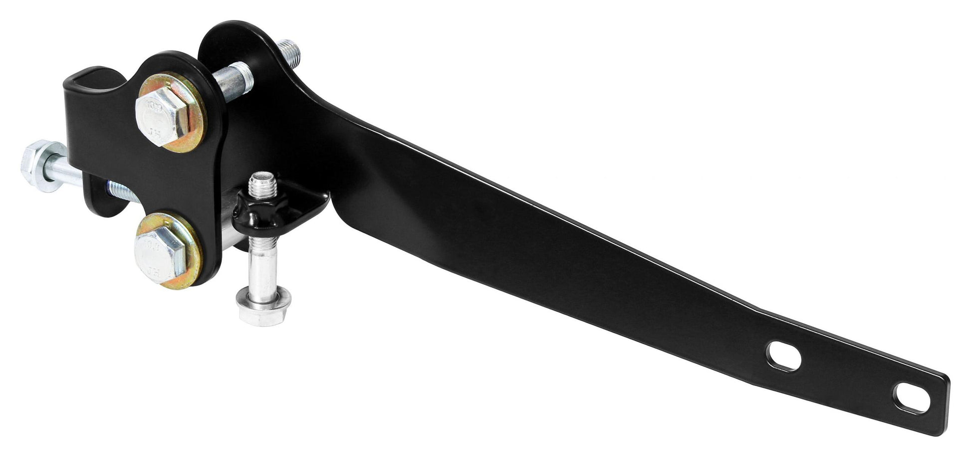 Currectlync JL/JT High Steer Front Trac Bar Relocation and Steering Stabilizer Shock Mount Axle Bracket RockJock 4x4-1