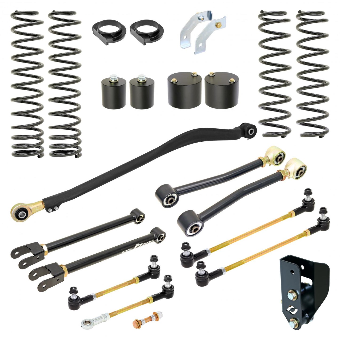 Sport Edition Johnny Joint Suspension System for JL Wrangler w/ Gas V-6 3.5 Inch lift RockJock 4x4