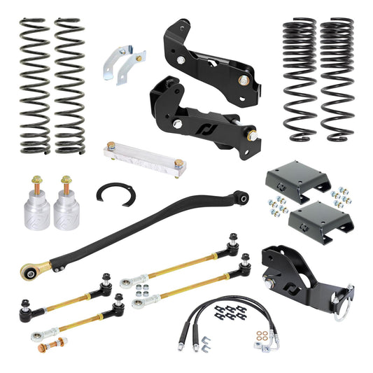 Driver Lift Kit for JT Gladiator w/ Diesel engine 3.5 Inch lift RockJock 4x4