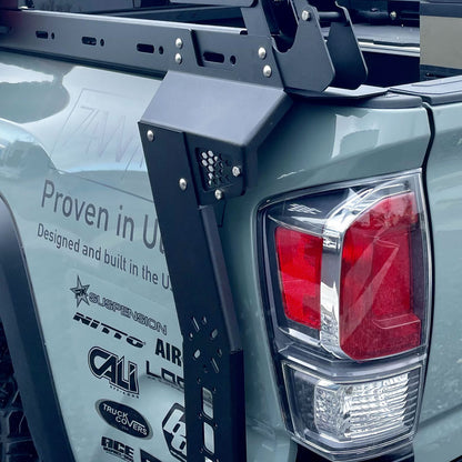 2015-2022 Tacoma Bed Rack Rear Quarter Side Rails Rock Slide Engineering-1