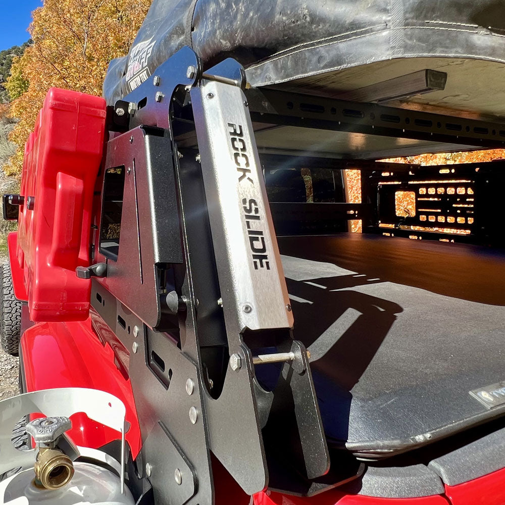 Tacoma Short Bed Overland Deluxe Rack Kit For 15-22 Toyota Tacoma Rock Slide Engineering-2