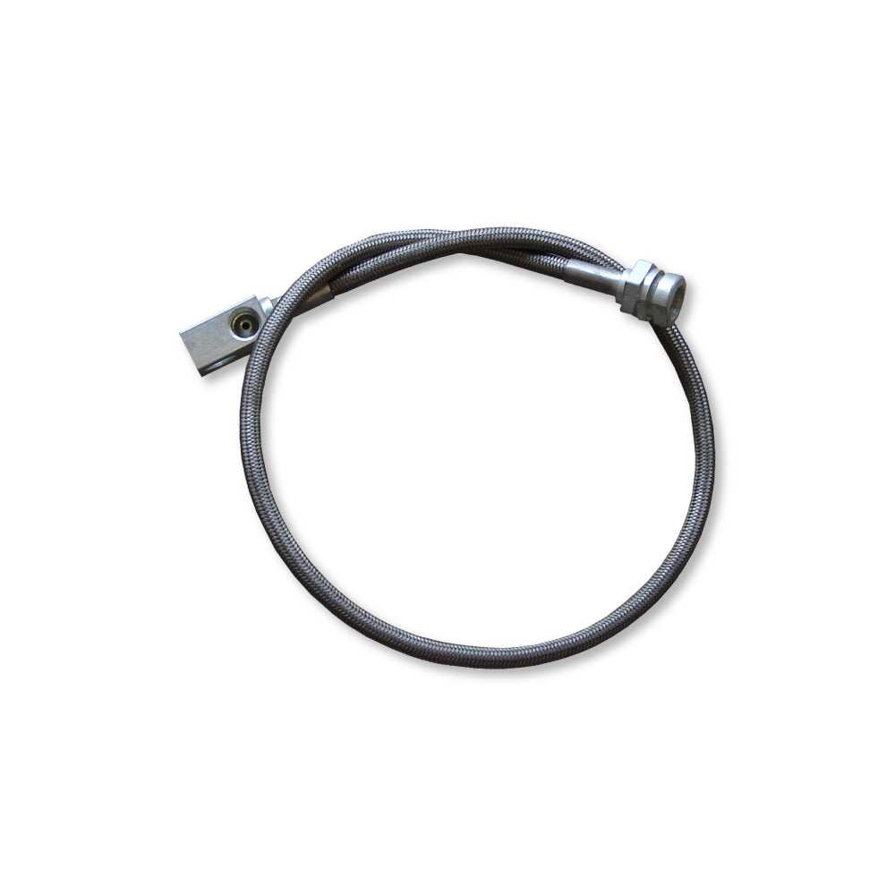 97-06 TJ Wrangler and Unlimited LJ Rear Stainless Steel Long Travel Brake Line Rock Krawler