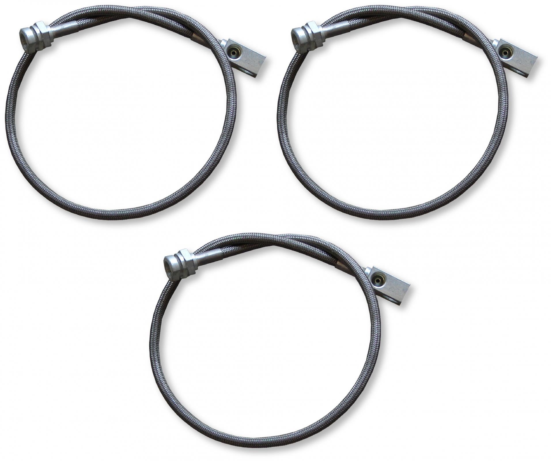 TJ Long Travel Stainless Steel Brake Line Kit RK00054 Rock Krawler
