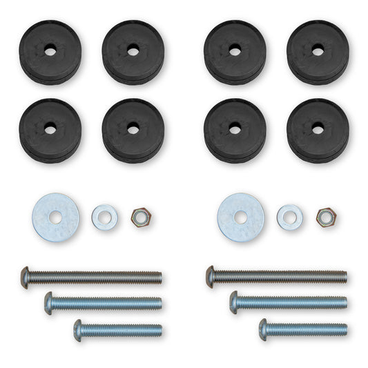 Front 2.0-4.5 Inch Adjustable Bump Stops For Jeep Wrangler JK/JKU/JL/JLU Rock Krawler