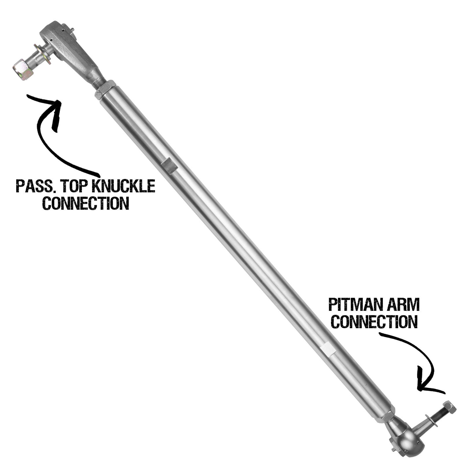 Pro X Top Mount Drag Link Jeep Wrangler JK/JKU Rock Krawler