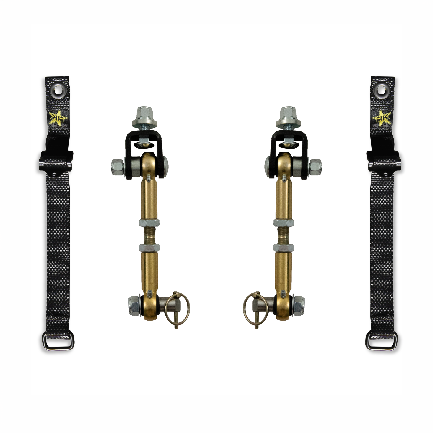 Adjustable Front Sway Bar Disconnect Links 3 Inch- 6 Inch of Lift For Ram 2500 HD 2014-Up & Ram 3500 HD 2013-Up 4x4 Rock Krawler
