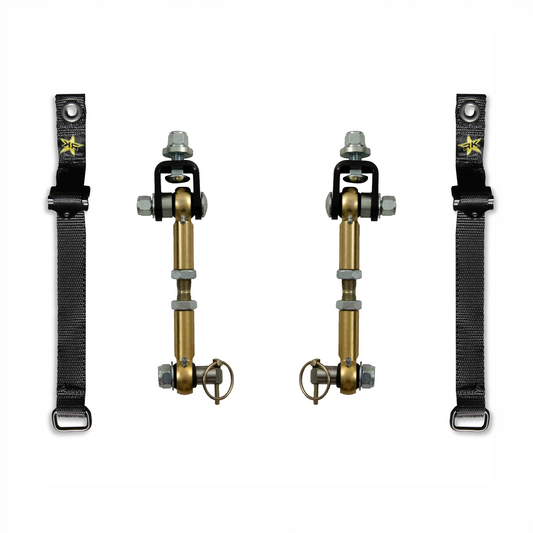 Adjustable Front Sway Bar Disconnect Links 3 Inch- 6 Inch of Lift For Ram 2500 HD 2014-Up & Ram 3500 HD 2013-Up 4x4 Rock Krawler