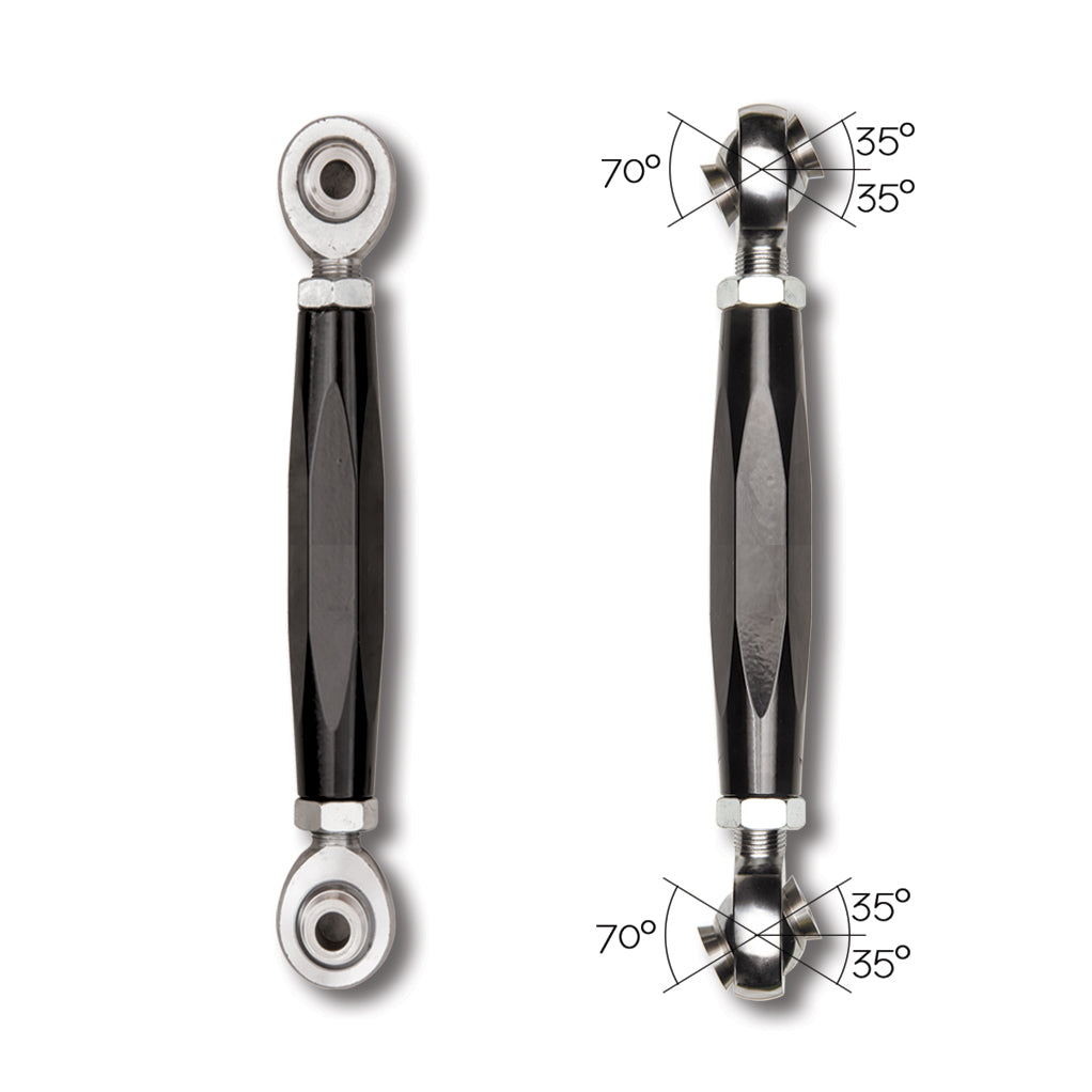 Adjustable Rear PB&J Sway Bar Links 3.0- 4.0 Inch of Lift For RAM 2500 HD 2014 Up Rock Krawler