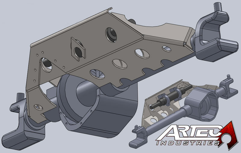 Dana 60 Full Hydro RAM Mount Only Artec Industries-4