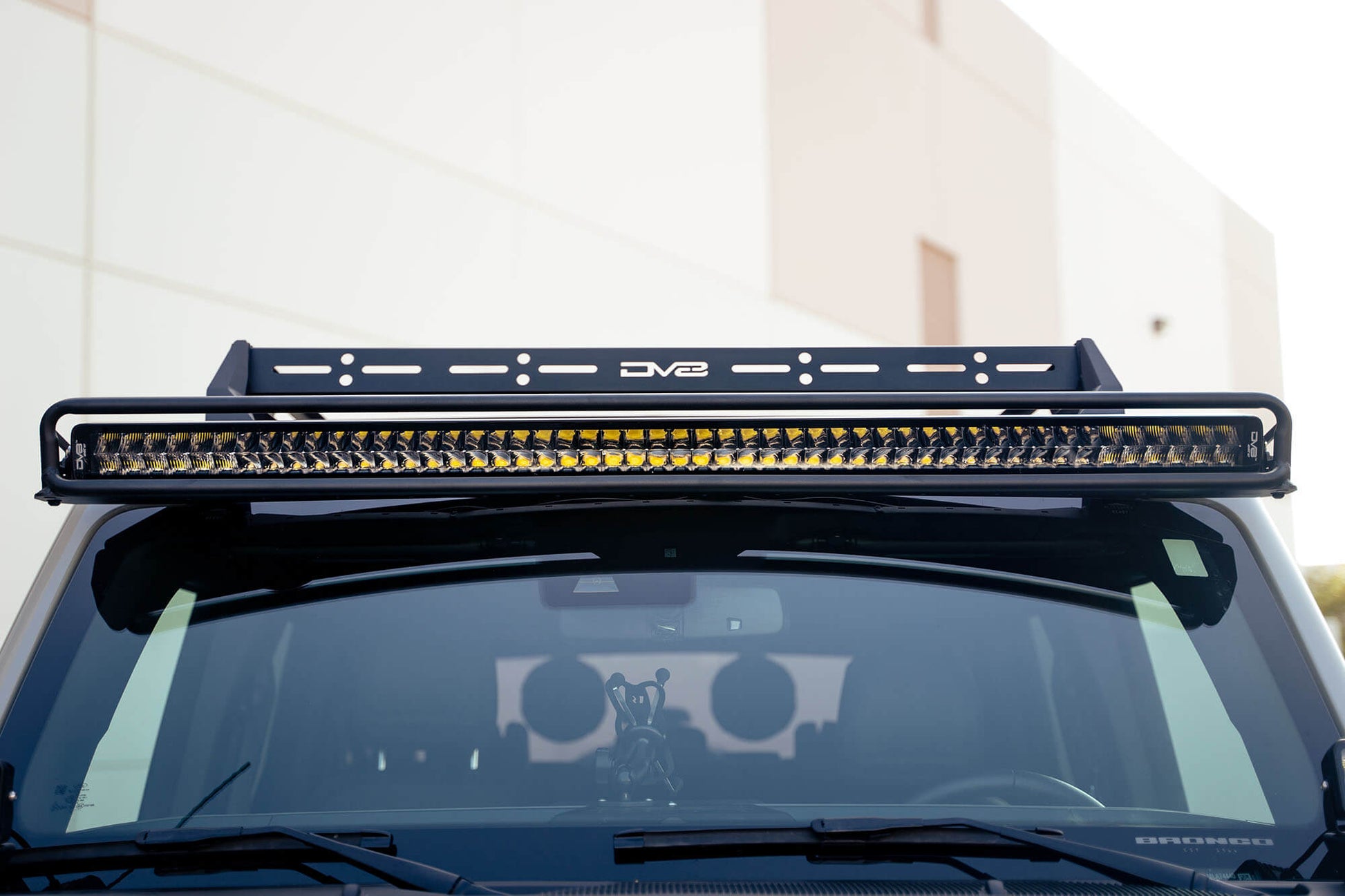 2021 2024 Ford Bronco Soft Top Roof Rack DV8 Offroad-6