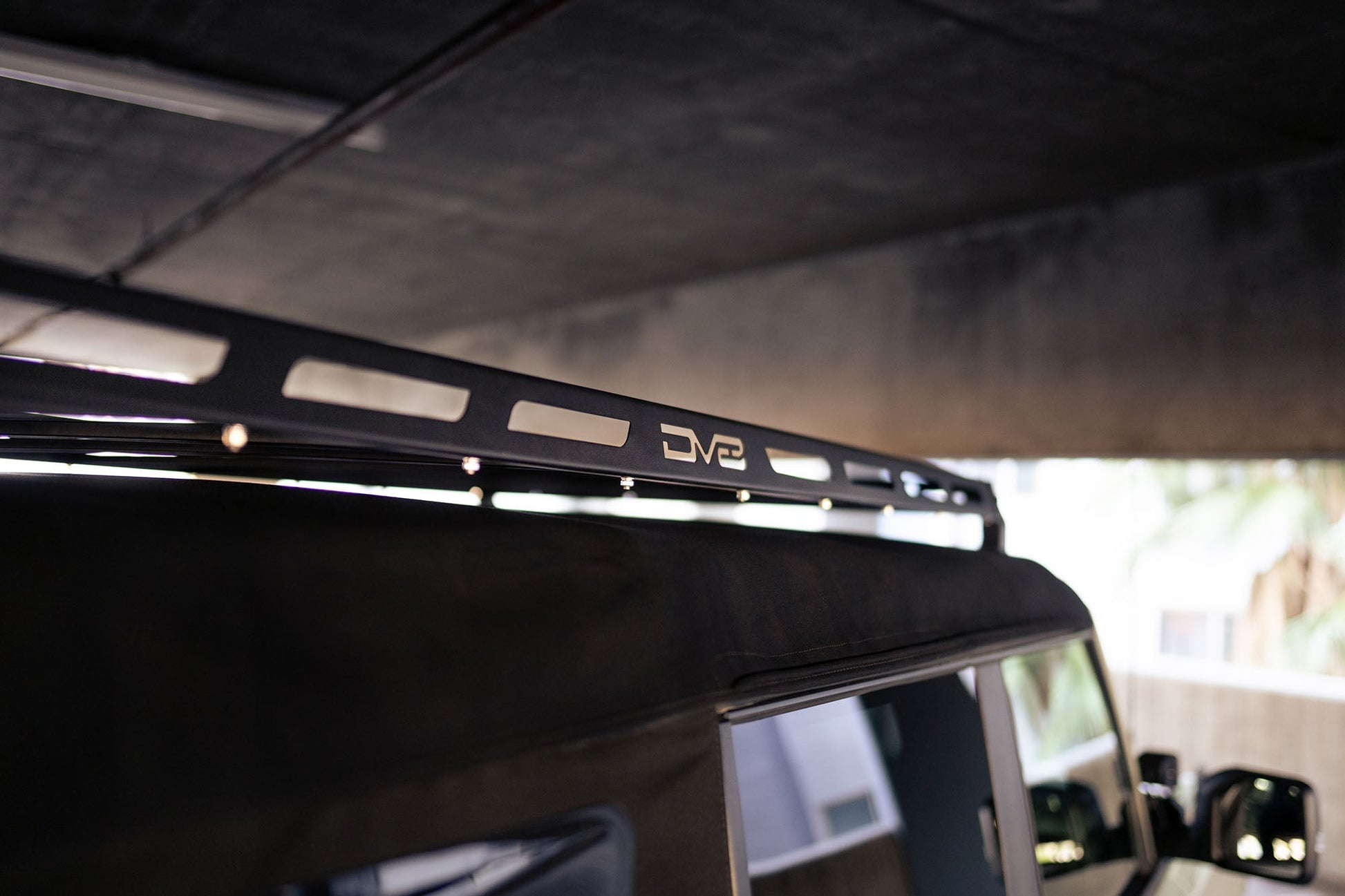 2021 2024 Ford Bronco Soft Top Roof Rack DV8 Offroad-9
