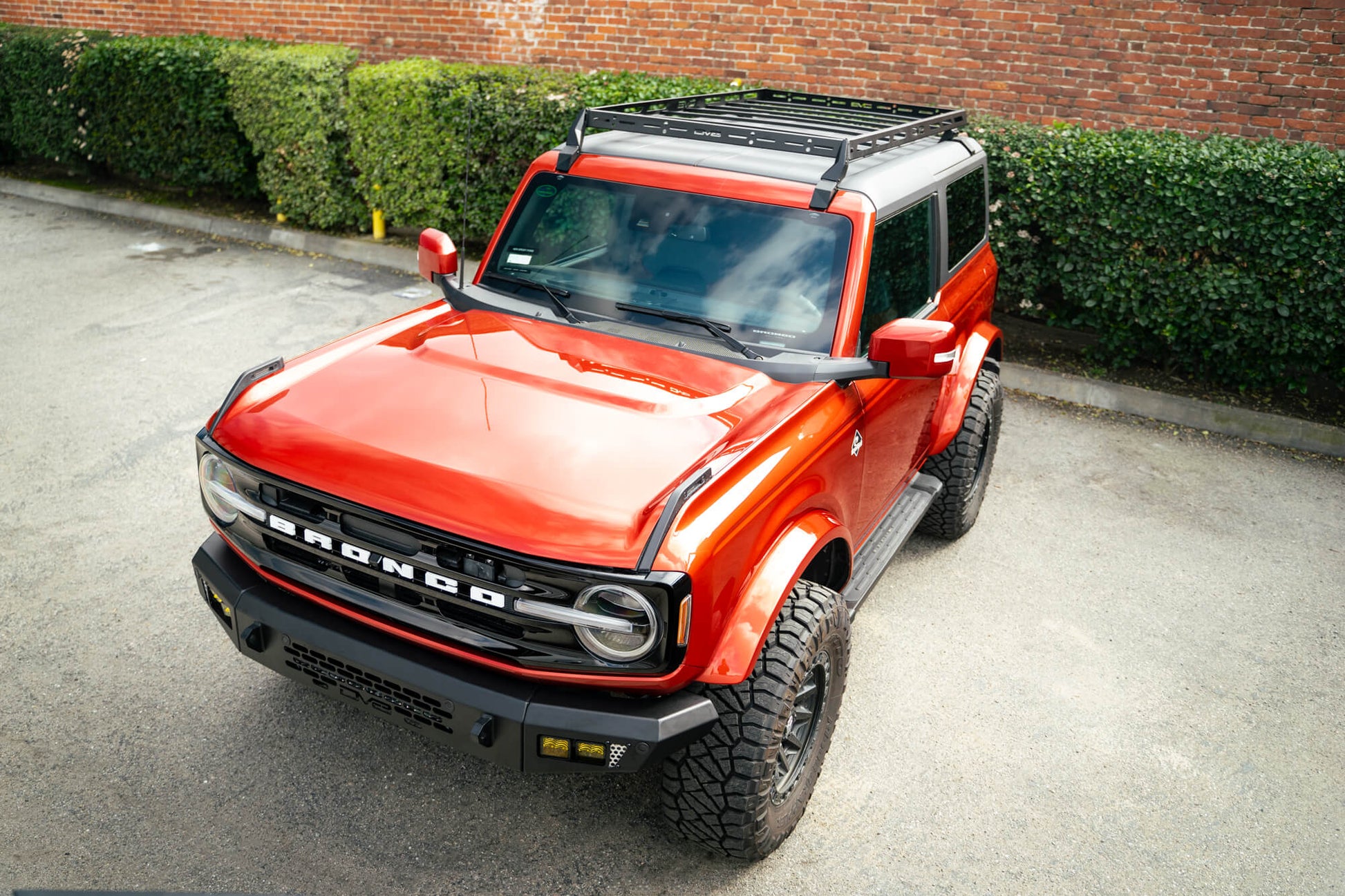 2021 2024 Ford Bronco 2 Door Hard Top Roof Rack DV8 Offroad-14