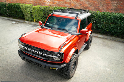 2021 2024 Ford Bronco 2 Door Hard Top Roof Rack DV8 Offroad-14