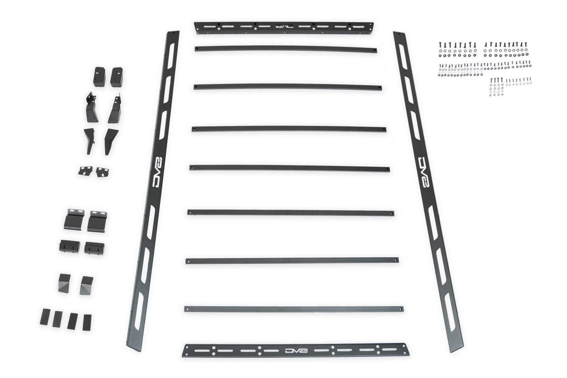 2021 2024 Ford Bronco 2 Door Hard Top Roof Rack DV8 Offroad-6