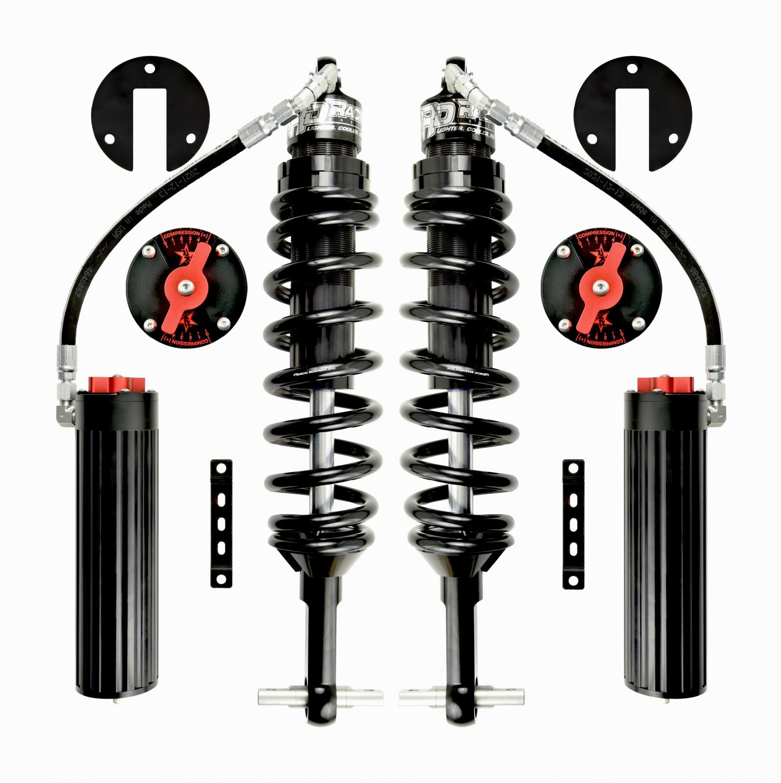 Bronco Front Coilovers Stage 2 with Fast Adjuster Rock Krawler