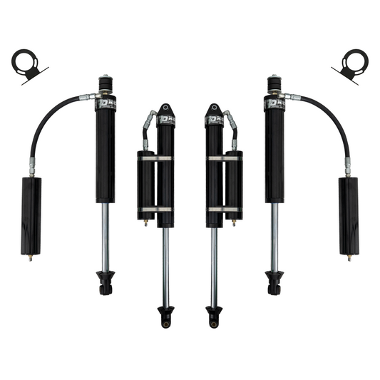 2.625 Inch RRD Remote Reservoir Shock Package 3.5 Inch-4.5 Inch of Lift For RAM 3500 HD 4x4, 2013-Pres Rock Krawler