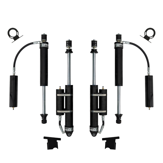 2.625 Inch RRD Remote Reservoir Shock Package 3.5 Inch-4.5 Inch of Lift For RAM 2500 HD 4x4, 2014-Pres Rock Krawler