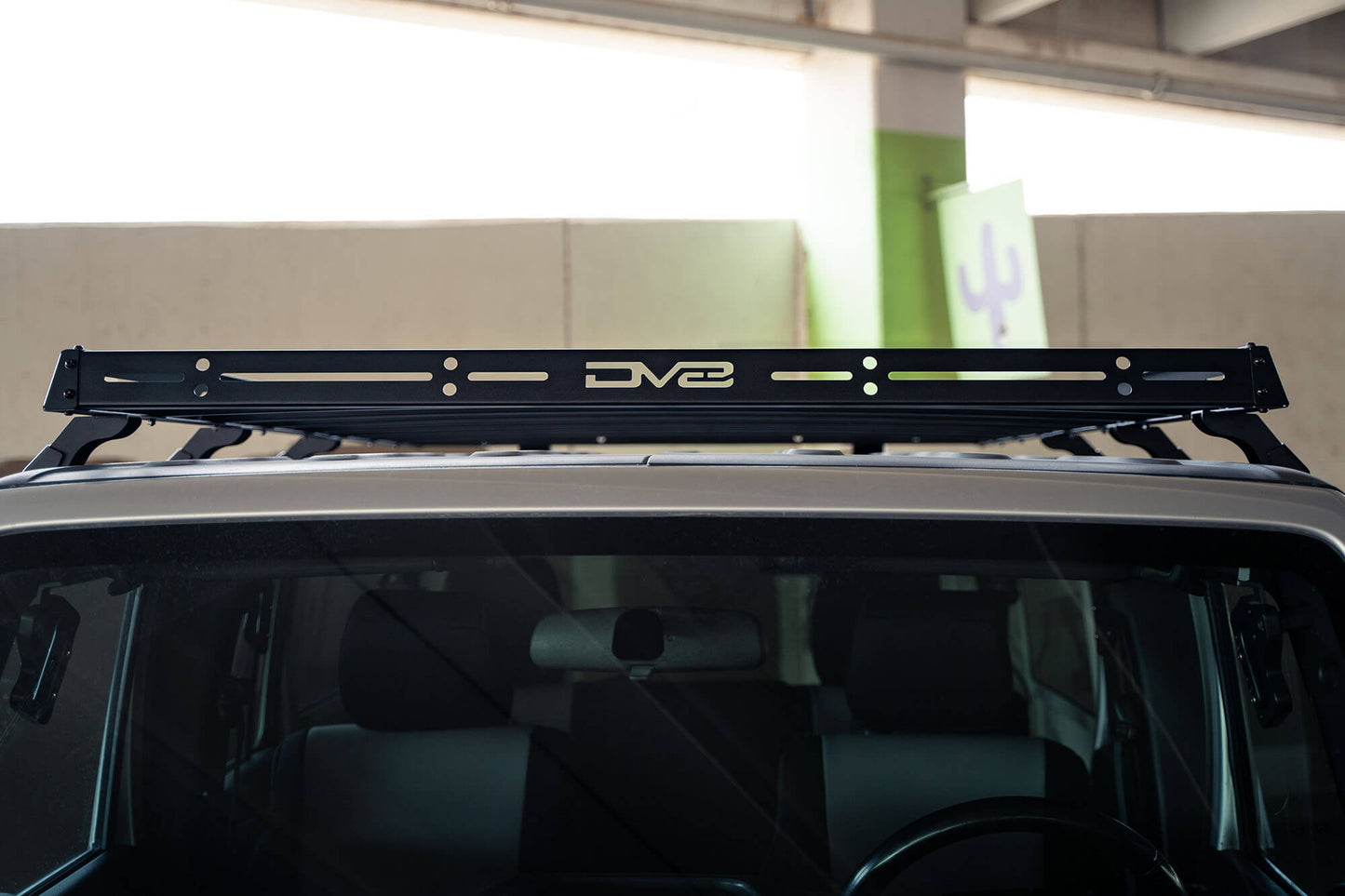 2007 2018 Jeep Wrangler JKU 4 Door Full Length Roof Rack DV8 Offroad-1