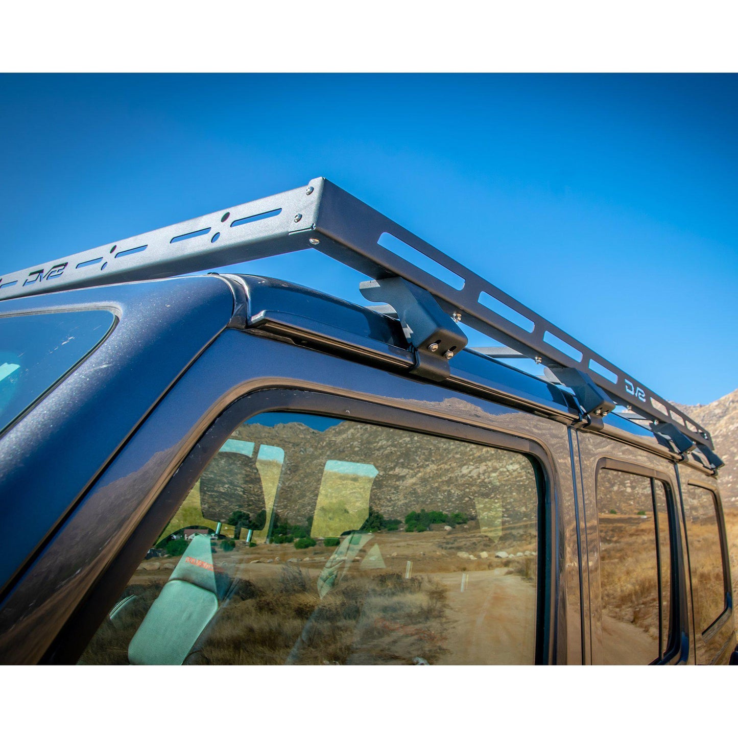 2018 2025 Jeep Wrangler 4 Door Roof Rack DV8 Offroad-1