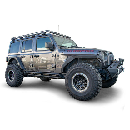 2018 2025 Jeep Wrangler 4 Door Roof Rack DV8 Offroad-6