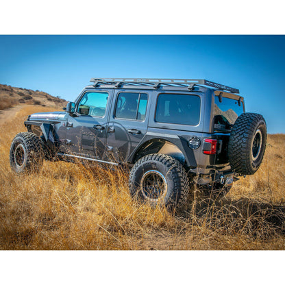 2018 2025 Jeep Wrangler 4 Door Roof Rack DV8 Offroad-7