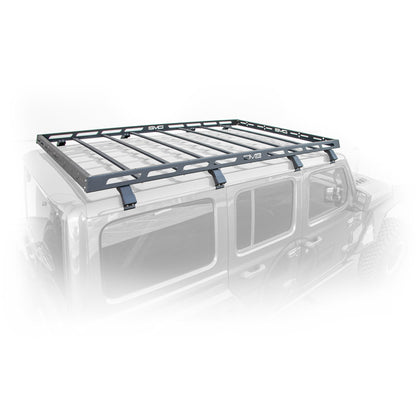 2018 2025 Jeep Wrangler 4 Door Roof Rack DV8 Offroad-10