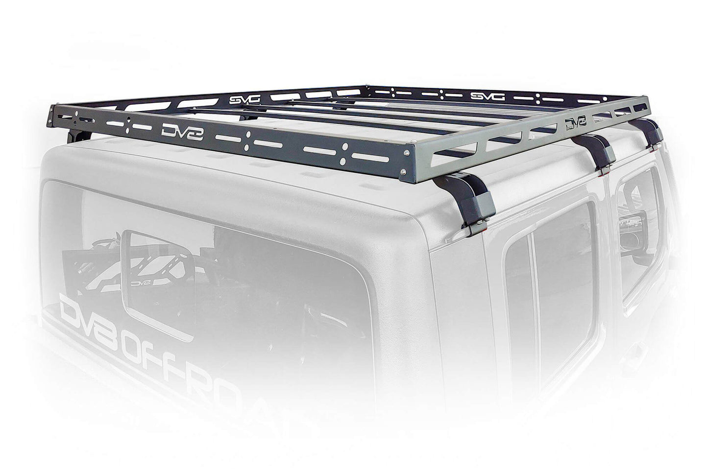 2018 2025 Jeep Gladiator JT Wrangler JL 2 Doors Roof Rack DV8 Offroad-12