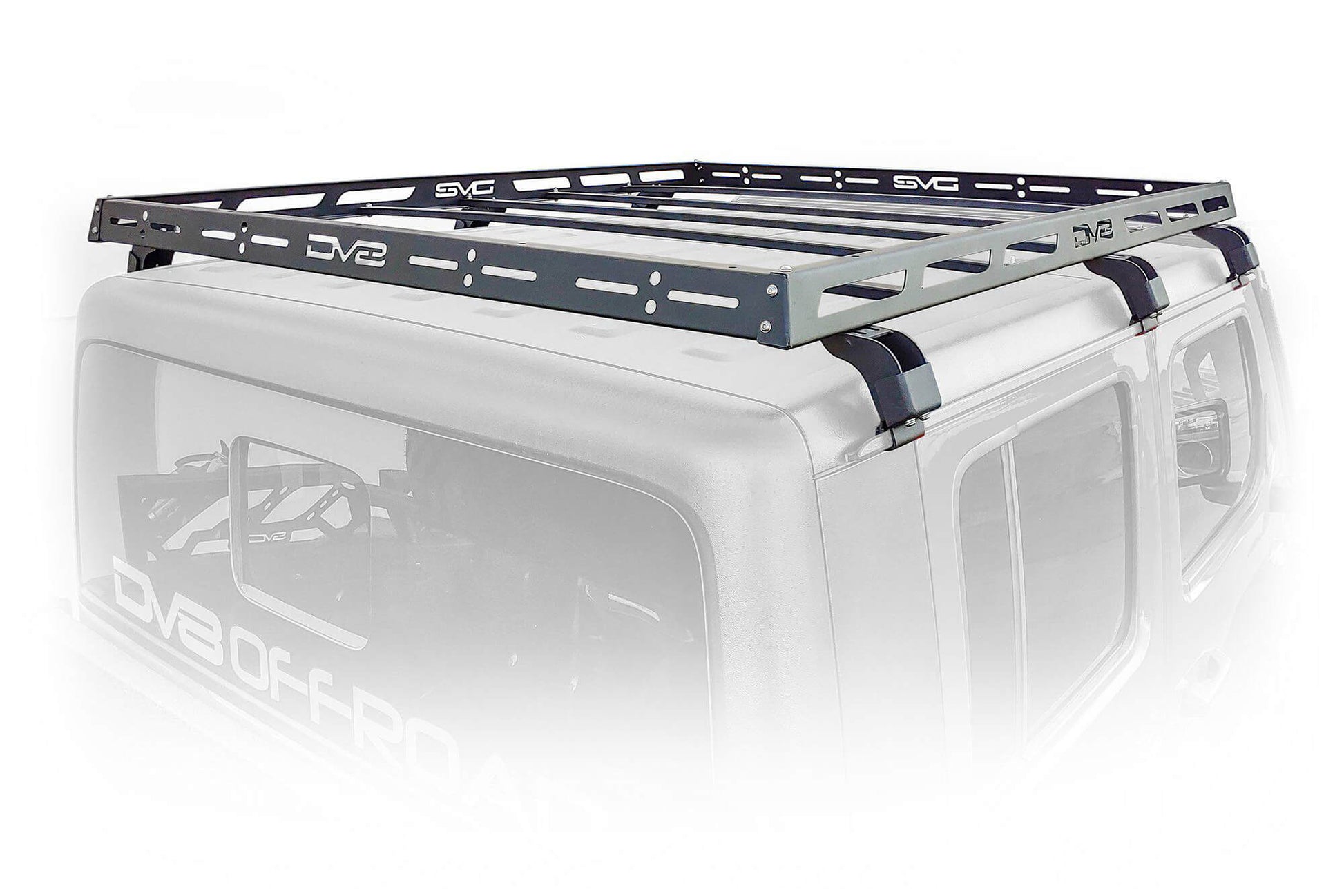 2018 2025 Jeep Gladiator JT Wrangler JL 2 Doors Roof Rack DV8 Offroad-12