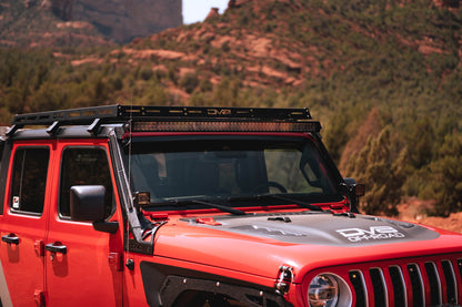 2018 2025 Jeep Gladiator JT Wrangler JL 2 Doors Roof Rack DV8 Offroad-13
