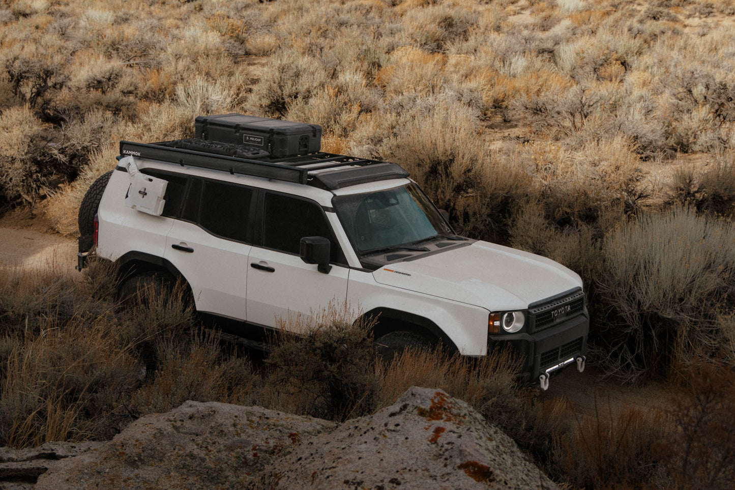 2024 2025 Toyota Land Cruiser & Lexus GX 550 Roof Rack DV8 Offroad-5