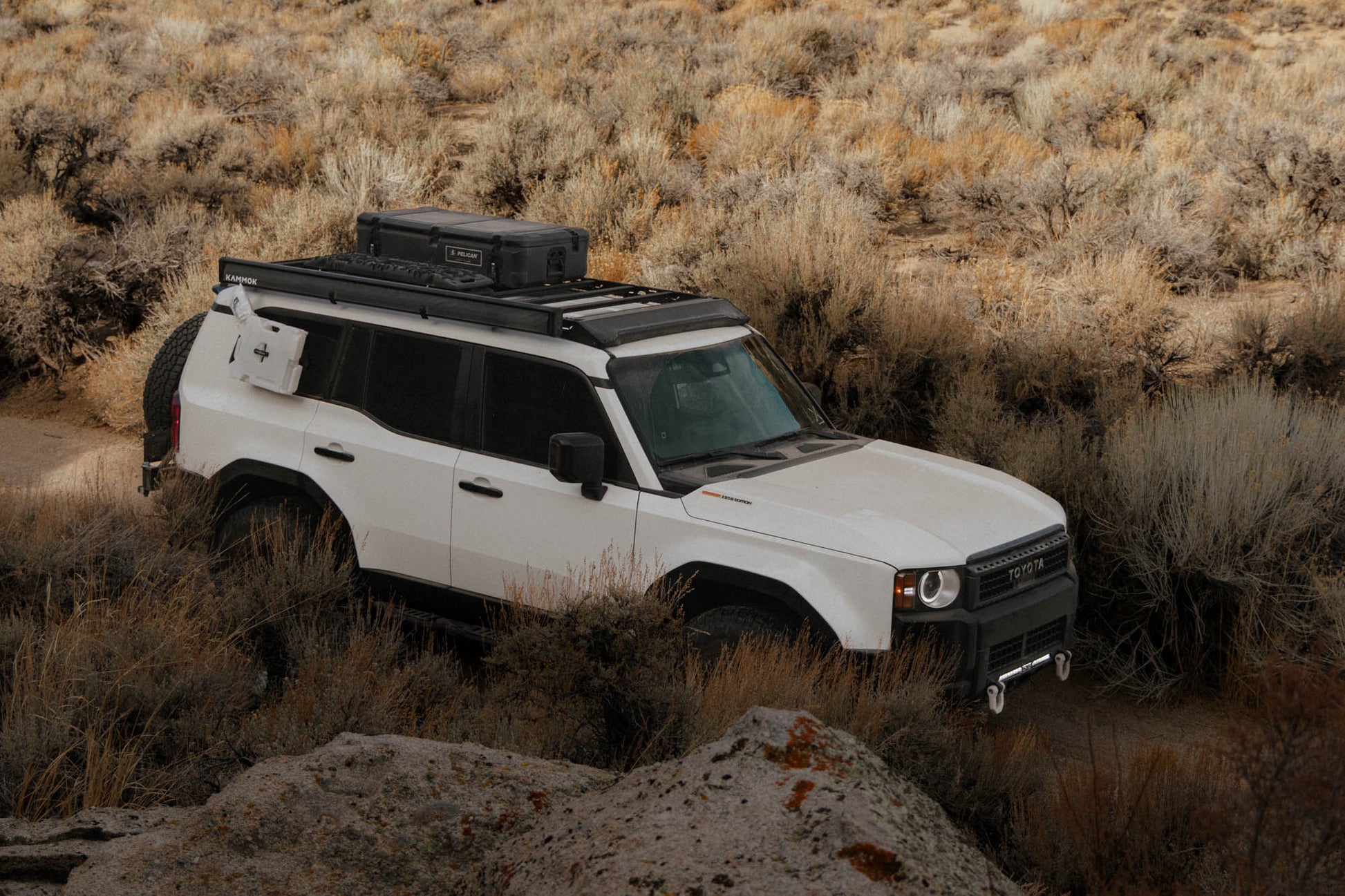 2024 2025 Toyota Land Cruiser & Lexus GX 550 Roof Rack DV8 Offroad-5