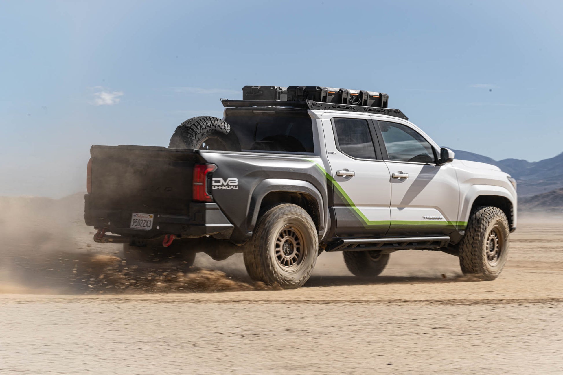 2024 2025 Toyota Tacoma Double Cab Roof Rack DV8 Offroad-14