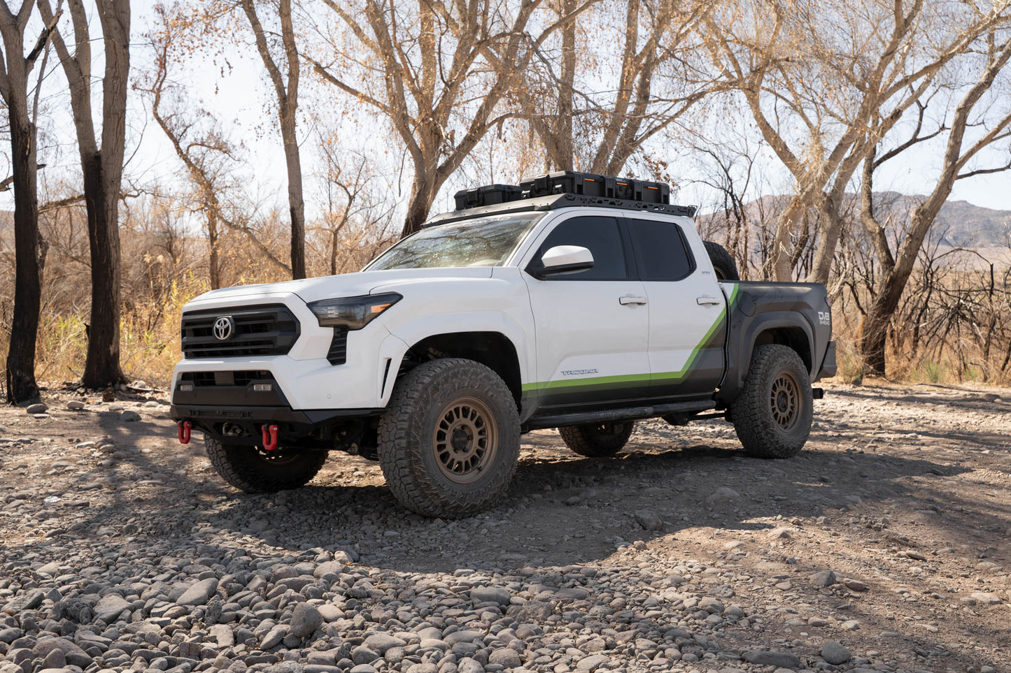 2024 2025 Toyota Tacoma Double Cab Roof Rack DV8 Offroad-3