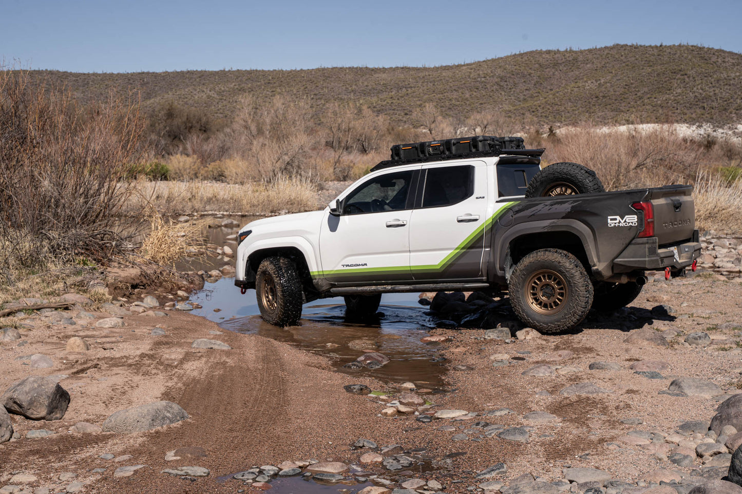 2024 2025 Toyota Tacoma Double Cab Roof Rack DV8 Offroad-22