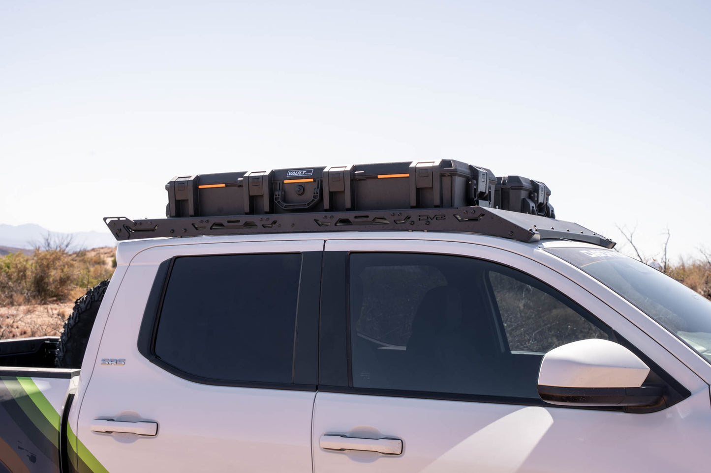 2024 2025 Toyota Tacoma Double Cab Roof Rack DV8 Offroad-5