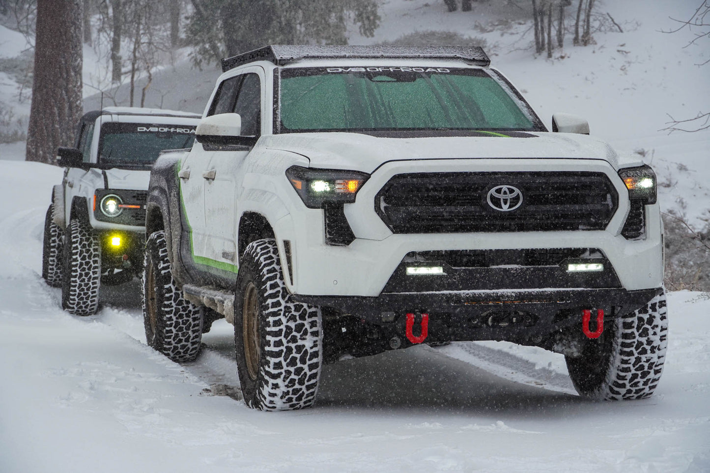 2024 2025 Toyota Tacoma Double Cab Roof Rack DV8 Offroad-8