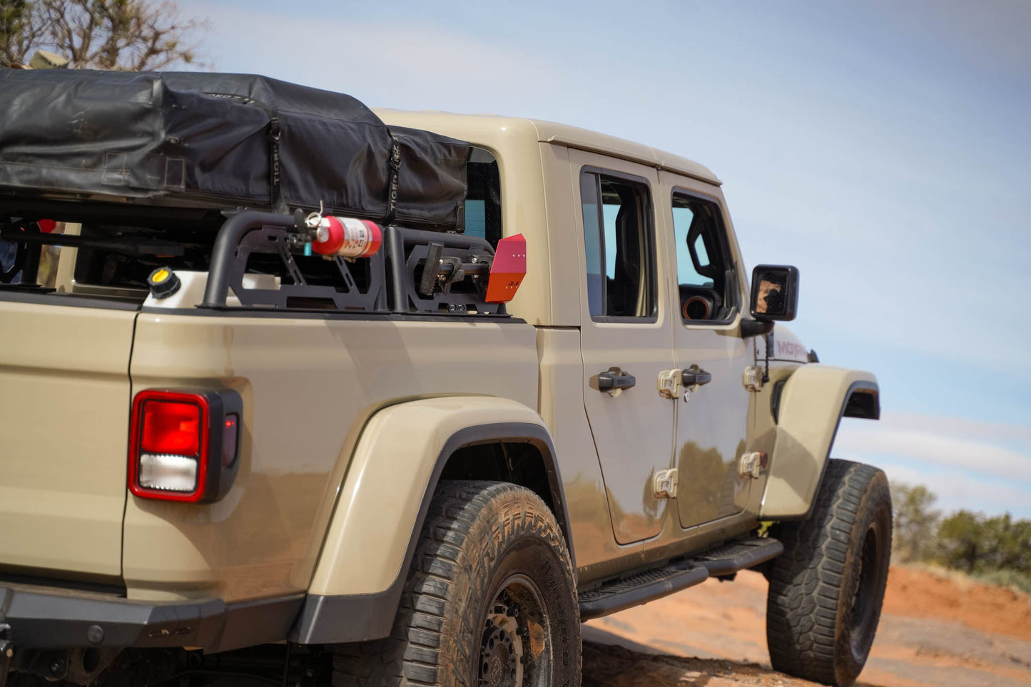 Bed Rack MTO Series Mid Size Truck (Gladiator, Ranger, Tacoma, Frontier, Colorado, Canyon) DV8 Offroad-15