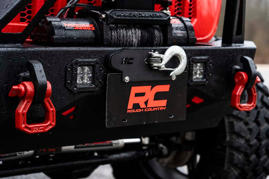 License Plate Mnt Hawse Quick Release Rough Country-1
