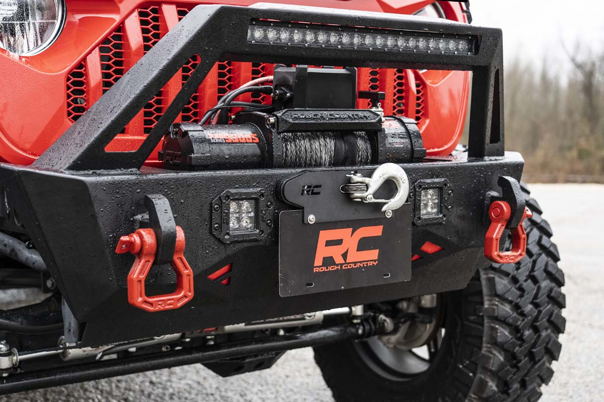License Plate Mnt Hawse Quick Release Rough Country-4