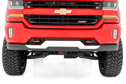 Tow Hooks Forged Red Chevy Silverado 1500 2WD/4WD (2014-2018 & Classic) Rough Country-2