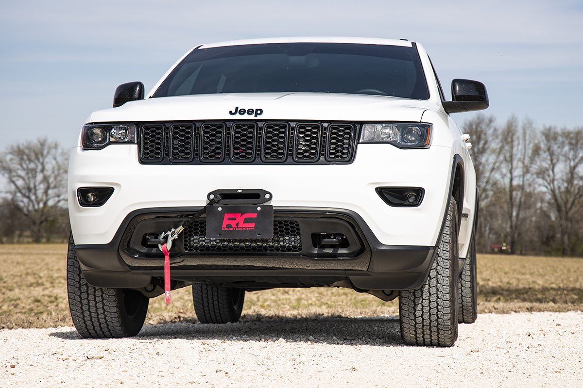 Hawse Fairlead License Plate Mount Rough Country-3