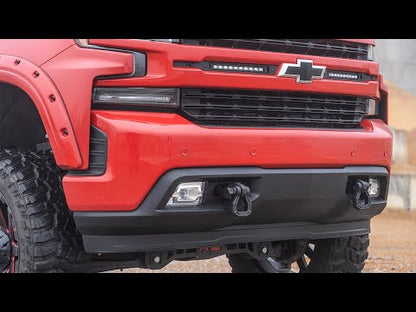 Chevy Tow Hook to Shackle Conversion Kit 19-20 Silverado 1500 Rough Country-1