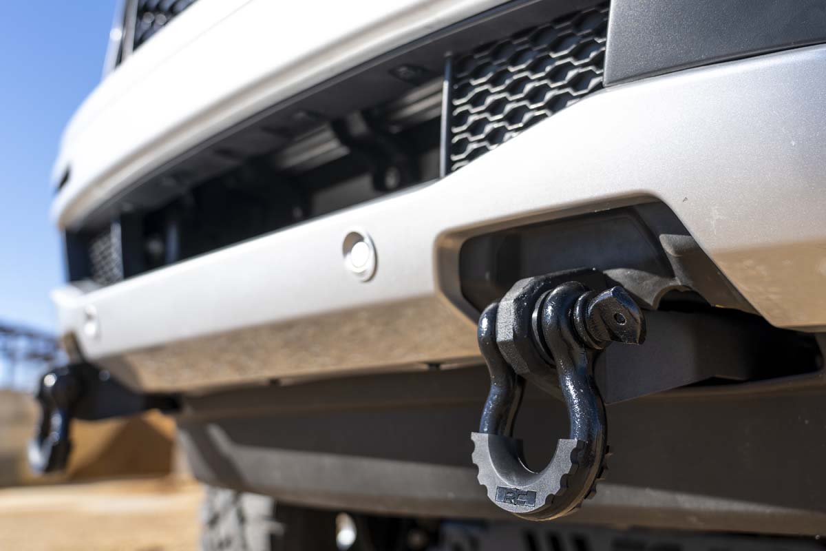 Rough Country Ford Tow Hook to Shackle Conversion Kit 19-20 Ranger Rough Country