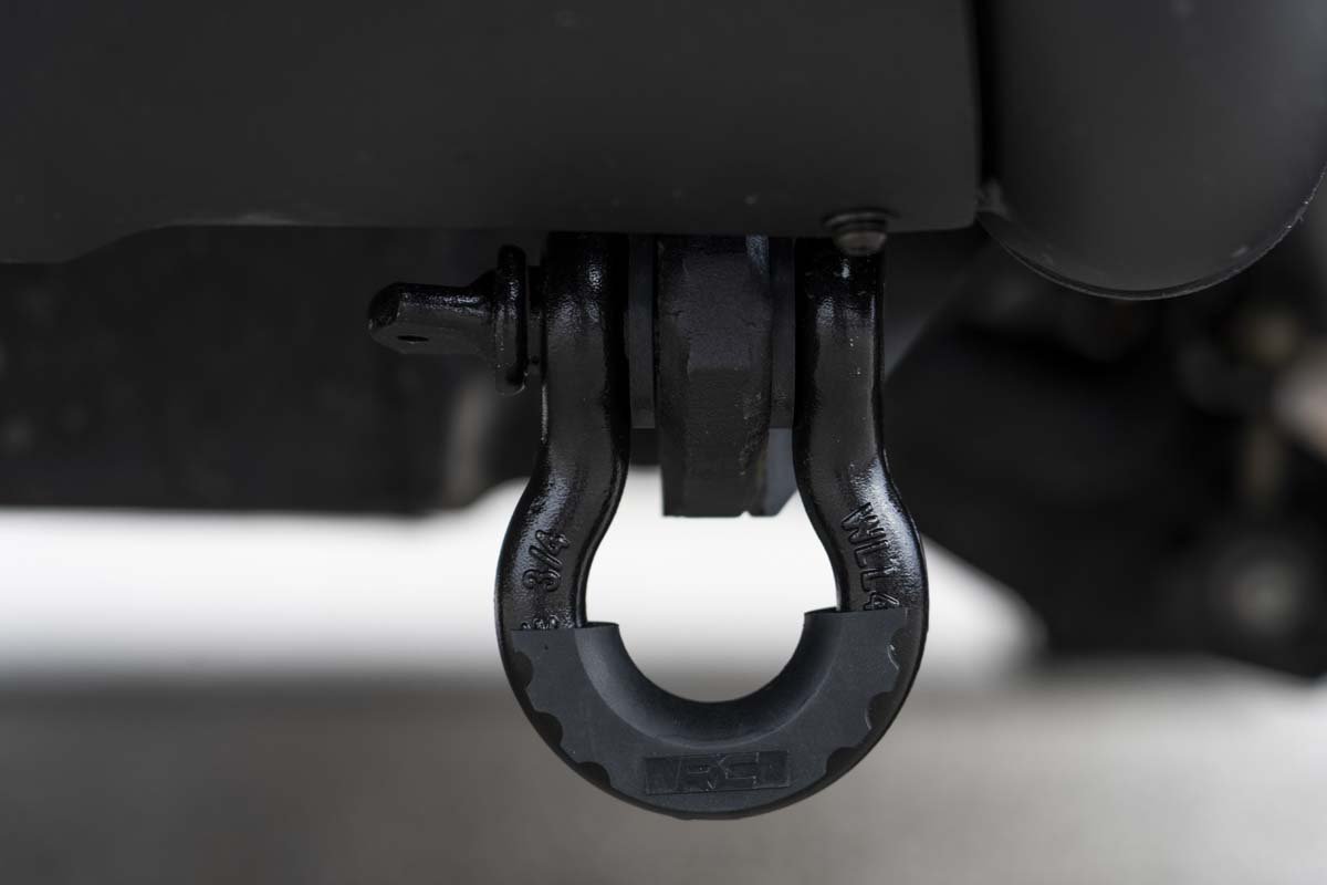 Toyota Tow Hook to Shackle Conversion Kit 07-20 Tundra Rough Country-11