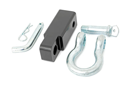 2 Inch Receiver D Ring Shackle Kit W/ Pin Rough Country-1