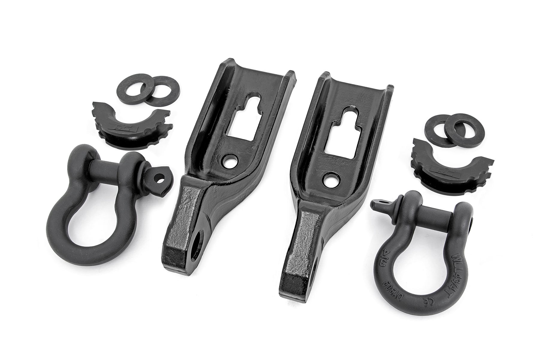 Tow Hook Brackets D-Ring Combo Ford F-150 2WD/4WD (2009-2025) Rough Country