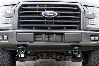 Tow Hook Brackets D-Ring Combo Ford F-150 2WD/4WD (2009-2025) Rough Country-5