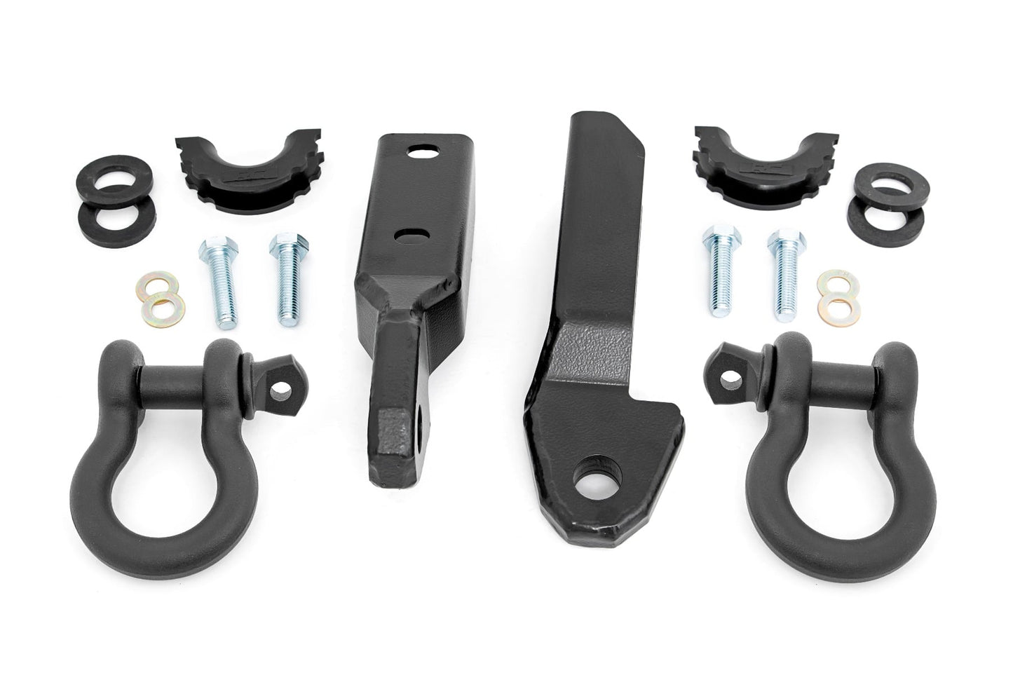Tow Hook to Shackle Bracket D-Ring Combo Silverado/Sierra 1500 Truck & SUV (88-99) Rough Country