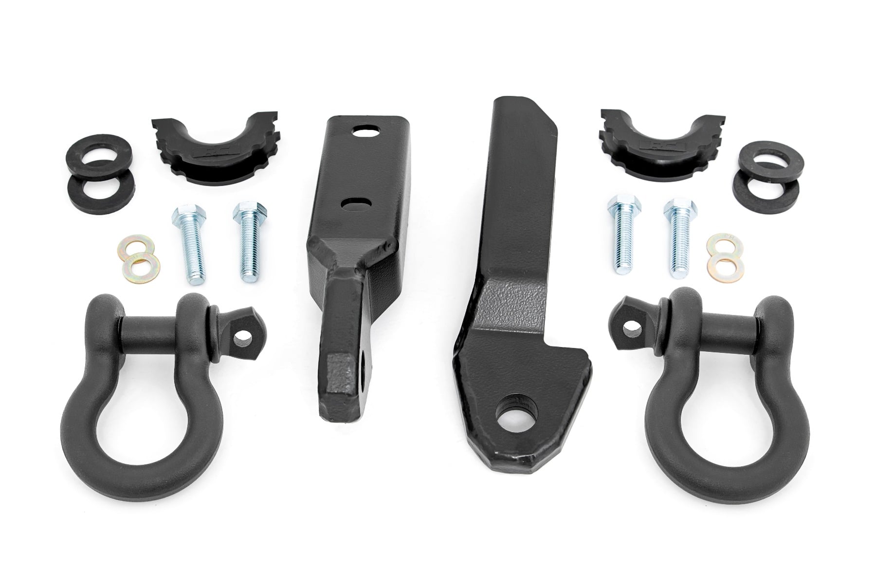 Tow Hook to Shackle Bracket D-Ring Combo Silverado/Sierra 1500 Truck & SUV (88-99) Rough Country